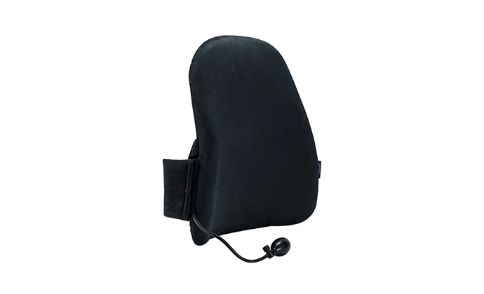 ObusForme Back Support Driver's Seat Cushion with Lumbar Pad + Heat + Ma